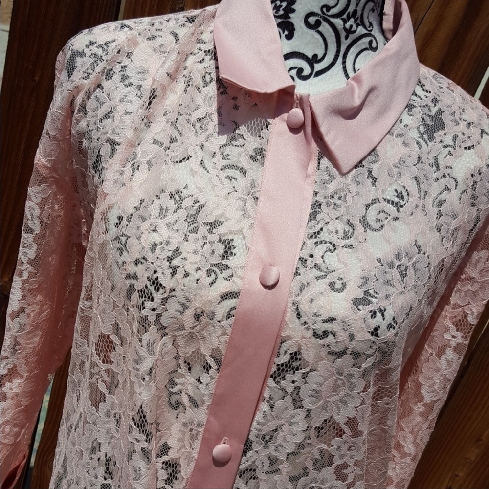 VS lace nightgown